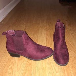 Velvet Ankle Boots